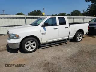 2016 Ram 1500 Tradesman with VIN 1C6RR6FG8GS142106, listed as a Copart auction lot 80967495 with 164,726 mi miles and Clean title. Bid and sale history available at DreamBid. Image 1.