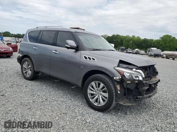 ✅ 2016 Infiniti QX80 • VIN: JN8AZ2NE3G9121495 • Lot: 55489125. Listed on Copart with 114,032 mi. Free auction sales archive from the USA and detailed vehicle history report at DreamBid. Image 4.
