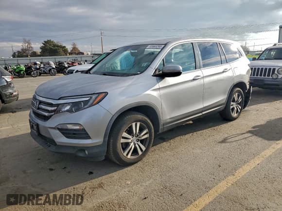 ✅ 2018 Honda Pilot EX-L • VIN: 5FNYF6H50JB055863 • Лот: 93865285. Опубликован ранее на Copart с пробегом 127 551 миль. Бесплатный доступ к архиву аукционных продаж из США и подробный отчёт об истории автомобиля на DreamBid. Изображение 1.