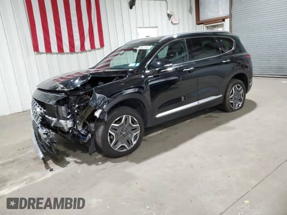 2023 Hyundai Santa Fe SEL Convenience with VIN KM8S6DA28PU099213, listed as a Copart auction lot 81960994 with 17,227 mi miles and Salvage title. Bid and sale history available at DreamBid. Image 1.