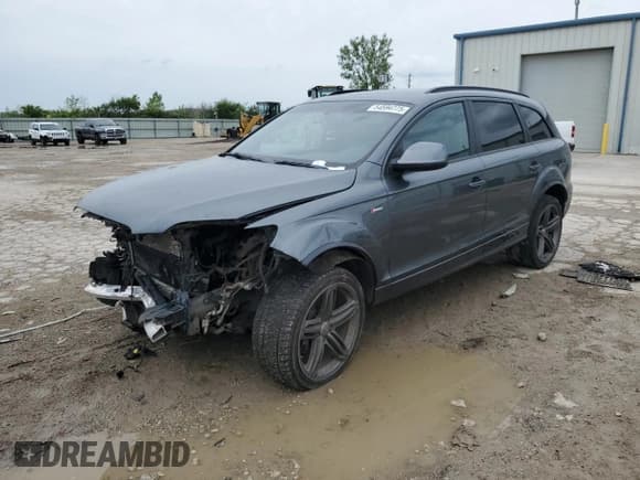 ✅ 2015 Audi Q7 S line Prestige • VIN: WA1DGAFE9FD024959 • Lot: 54594775. Listed on Copart with 99,323 mi. Free auction sales archive from the USA and detailed vehicle history report at DreamBid. Image 1.