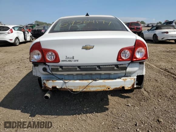 ✅ 2012 Chevrolet Malibu LTZ 1LZ • VIN: 1G1ZE5E04CF268381 • Lot: 69564174. Wystawiony na Copart z przebiegiem 87 661 mil. Bezpłatny archiwum sprzedaży aukcyjnych z USA i szczegółowy raport historii pojazdu na DreamBid. Zdjęcie 6.