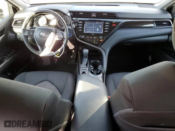 2020 Toyota Camry Hybrid LE with VIN 4T1C31AK6LU019896, listed as a Copart auction lot 81280005 with 61,000 mi miles and Salvage title. Bid and sale history available at DreamBid. Image 8.