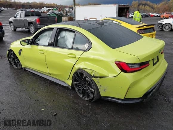 ✅ 2022 BMW M3 Competition xDrive • VIN: WBS43AY02NFL90468 • Лот: 43573332. Опубликован ранее на IAAI с пробегом Не указан. Бесплатный доступ к архиву аукционных продаж из США и подробный отчёт об истории автомобиля на DreamBid. Изображение 3.