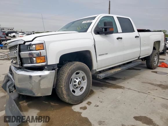 ✅ 2019 Chevrolet Silverado 2500HD Work Truck • VIN: 1GC1CREG8KF154414 • Lot: 51601965. Wystawiony na Copart z przebiegiem 179 487 mil. Bezpłatny archiwum sprzedaży aukcyjnych z USA i szczegółowy raport historii pojazdu na DreamBid. Zdjęcie 1.