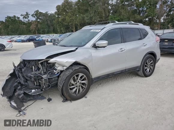 ✅ 2014 Nissan Rogue SL • VIN: 5N1AT2MT2EC842559 • Лот: 94093015. Опубликован ранее на Copart с пробегом 139 375 миль. Бесплатный доступ к архиву аукционных продаж из США и подробный отчёт об истории автомобиля на DreamBid. Изображение 1.