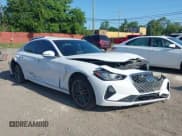 ✅ 2019 Genesis G70 Advanced • VIN: KMTG64LA1KU043767 • Lot: 42545578. Listed on IAAI with 91,775 mi. Free auction sales archive from the USA and detailed vehicle history report at DreamBid. Image 1.