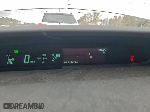 ✅ 2011 Toyota Prius I • VIN: JTDKN3DU2B0311912 • Lot: 93606825. Listed on Copart with 214,427 mi. Free auction sales archive from the USA and detailed vehicle history report at DreamBid. Image 9.