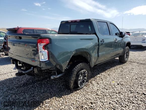 ✅ 2025 Chevrolet Silverado 1500 ZR2 • VIN: 3GCUKHELXSG284846 • Лот: 57671875. Опубликован ранее на Copart с пробегом 1 122 миль. Бесплатный доступ к архиву аукционных продаж из США и подробный отчёт об истории автомобиля на DreamBid. Изображение 3.