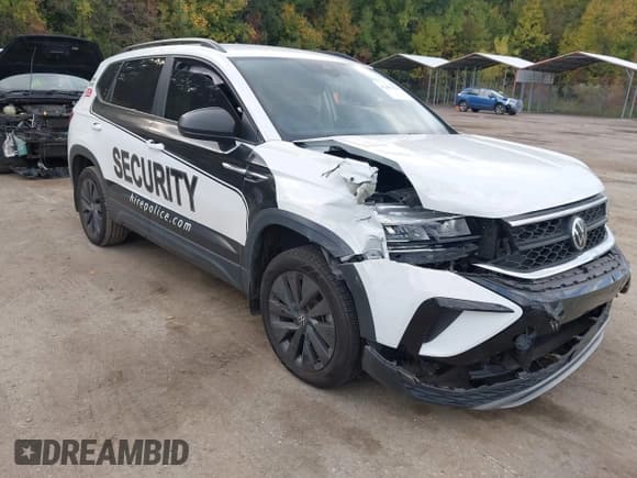 ✅ 2022 Volkswagen Taos S • VIN: 3VVDX7B27NM049920 • Lot: 43481354. Listed on IAAI with 95,717 mi. Free auction sales archive from the USA and detailed vehicle history report at DreamBid. Image 1.