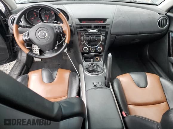 ✅ 2005 Mazda RX-8 • VIN: JM1FE173550154535 • Lot: 51073255. Listed on Copart with 48,334 mi. Free auction sales archive from the USA and detailed vehicle history report at DreamBid. Image 8.