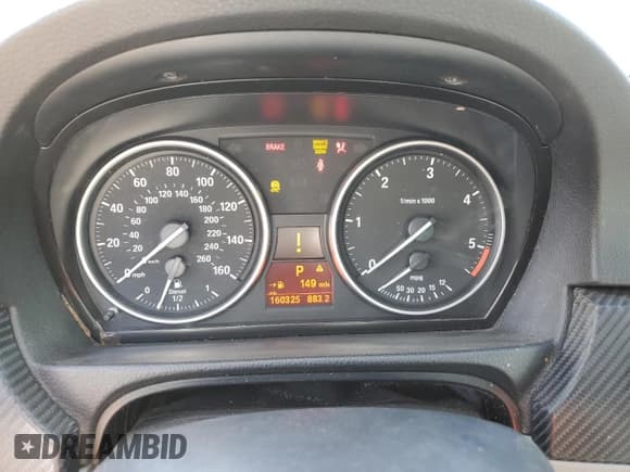 ✅ 2011 BMW 3 Series 335d • VIN: WBAPN7C55BF184106 • Lot: 81415145. Listed on Copart with 160,325 mi. Free auction sales archive from the USA and detailed vehicle history report at DreamBid. Image 9.