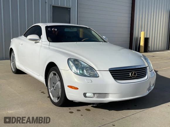 ✅ 2002 Lexus SC 430 • VIN: JTHFN48Y220024203 • Lot: 55532225. Listed on Copart with 247,233 mi. Free auction sales archive from the USA and detailed vehicle history report at DreamBid. Image 1.