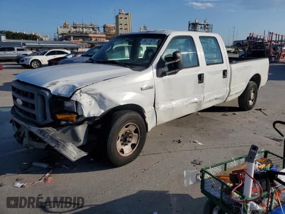 ✅ 2006 Ford F-250 XL • VIN: 1FTSW20566EB49250 • Lot: 68211875. Listed on Copart with 149,033 mi. Free auction sales archive from the USA and detailed vehicle history report at DreamBid. Image 1.