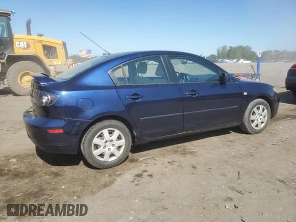 ✅ 2008 Mazda 3 Sport • VIN: JM1BK12G281129513 • Lot: 70059325. Listed on Copart with 136,009 mi. Free auction sales archive from the USA and detailed vehicle history report at DreamBid. Image 3.