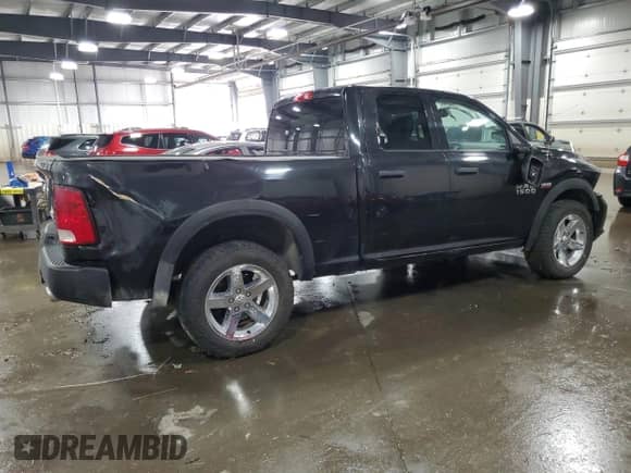 2015 Ram 1500 Express with VIN 1C6RR7FT3FS652204, listed as a Copart auction lot 65939085 with 112,480 mi miles and Salvage title. Bid and sale history available at DreamBid. Image 3.