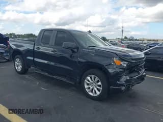 ✅ 2022 Chevrolet Silverado 1500 Custom • VIN: 1GCRABEK7NZ518314 • Lot: 43556709. Listed on IAAI with 36,164 mi. Free auction sales archive from the USA and detailed vehicle history report at DreamBid. Image 1.