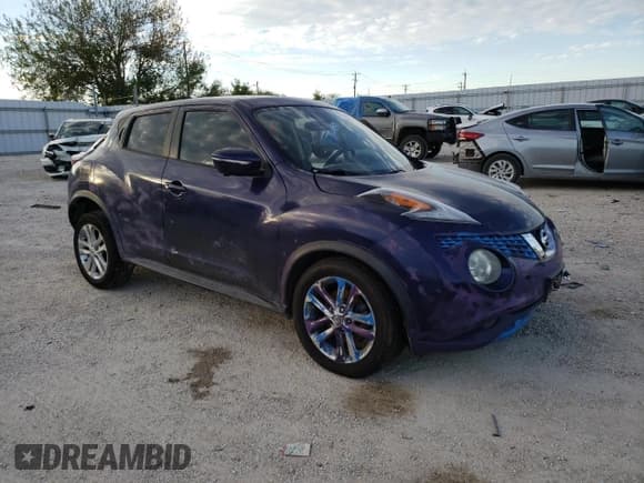 ✅ 2015 Nissan Juke S • VIN: JN8AF5MR0FT507596 • Lot: 52845794. Listed on Copart with Not provided. Free auction sales archive from the USA and detailed vehicle history report at DreamBid. Image 4.