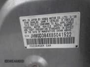 ✅ 2008 Honda Fit • VIN: JHMGD384X8S041522 • Лот: 43108354. Опубликован ранее на IAAI с пробегом Не указан. Бесплатный доступ к архиву аукционных продаж из США и подробный отчёт об истории автомобиля на DreamBid. Изображение 9.