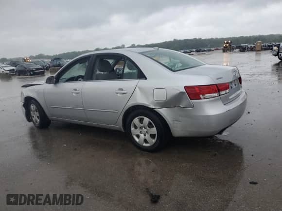 2008 Hyundai Sonata GLS with VIN 5NPET46F08H354728, listed as a Copart auction lot 61333704 with Not provided miles and Salvage title. Bid and sale history available at DreamBid. Image 2.