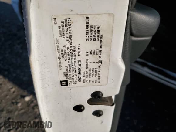 2004 Chevrolet Blazer LS with VIN 1GNDT13X94K153727, listed as a Copart auction lot 79039544 with 183,385 mi miles and Salvage title. Bid and sale history available at DreamBid. Image 14.