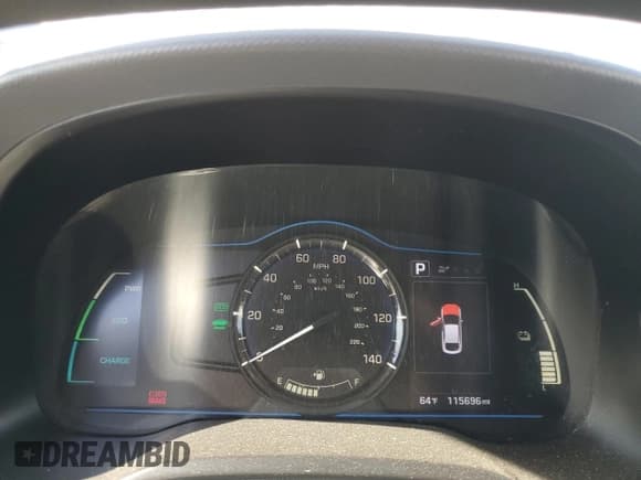 ✅ 2019 Hyundai Ioniq Blue • VIN: KMHC65LC4KU180279 • Lot: 84460484. Wystawiony na Copart z przebiegiem 115 696 mil. Bezpłatny archiwum sprzedaży aukcyjnych z USA i szczegółowy raport historii pojazdu na DreamBid. Zdjęcie 9.