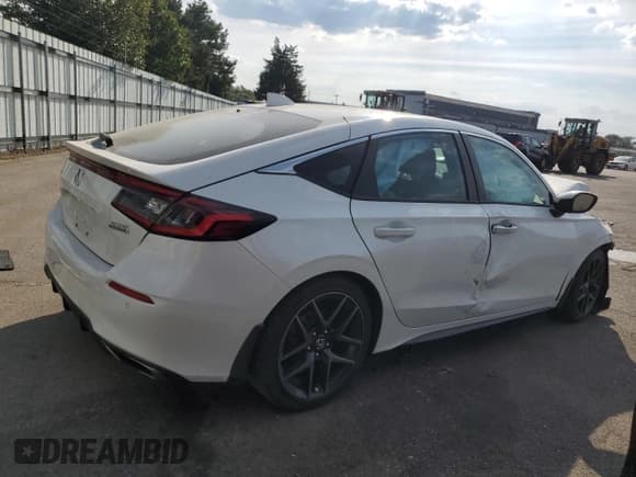 ✅ 2023 Honda Civic Sport Touring • VIN: 19XFL1H87PE004677 • Lot: 81076545. Listed on Copart with Not provided. Free auction sales archive from the USA and detailed vehicle history report at DreamBid. Image 3.