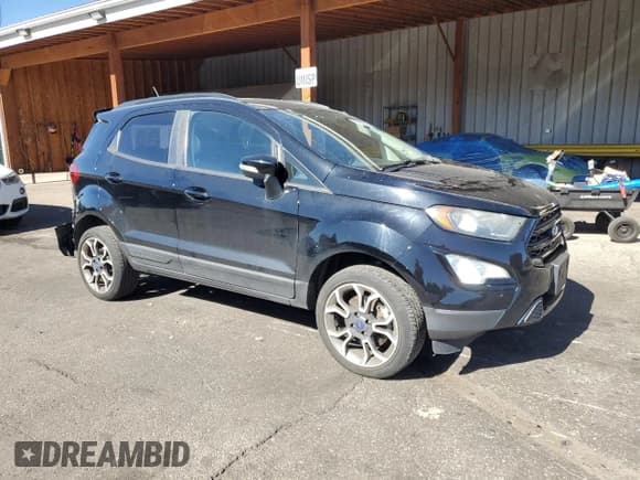 ✅ 2019 Ford EcoSport SES • VIN: MAJ6S3JL6KC310756 • Lot: 87489645. Listed on Copart with 64,967 mi. Free auction sales archive from the USA and detailed vehicle history report at DreamBid. Image 4.