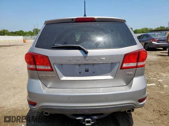2015 Dodge Journey R/T with VIN 3C4PDDEG9FT633835, listed as a Copart auction lot 66856695 with 91,265 mi miles and Salvage title. Bid and sale history available at DreamBid. Image 6.