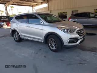 2017 Hyundai Santa Fe 2.4L z VIN 5XYZT3LB1HG496347, wystawiony jako IAAI lot #43306805 z przebiegiem 126 233 mil mil oraz . Historia ofert i sprzedaży dostępna na DreamBid. Obrazek 1.
