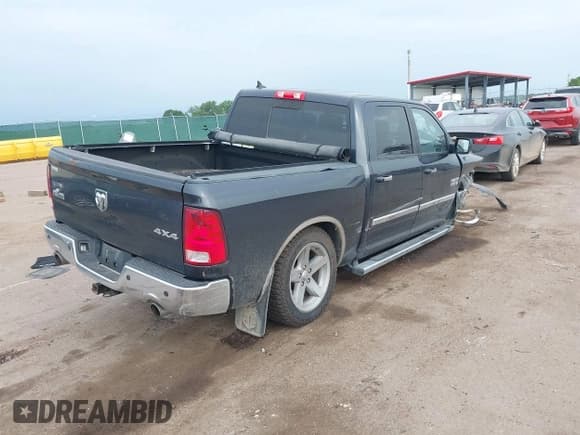 ✅ 2013 Ram 1500 Outdoorsman • VIN: 1C6RR7LTXDS616396 • Lot: 42536298. Listed on IAAI with 156,167 mi. Free auction sales archive from the USA and detailed vehicle history report at DreamBid. Image 4.