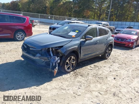 ✅ 2024 Subaru Crosstrek Premium • VIN: JF2GUADC9R8241732 • Lot: 43517434. Listed on IAAI with 24,480 mi. Free auction sales archive from the USA and detailed vehicle history report at DreamBid. Image 19.
