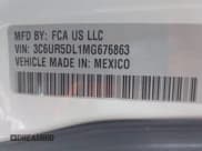 ✅ 2021 Ram 2500 Big Horn • VIN: 3C6UR5DL1MG676863 • Лот: 42386260. Опубликован ранее на IAAI с пробегом 105 328 миль. Бесплатный доступ к архиву аукционных продаж из США и подробный отчёт об истории автомобиля на DreamBid. Изображение 9.