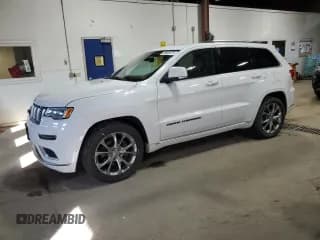 ✅ 2019 Jeep Grand Cherokee Summit • VIN: 1C4RJFJGXKC553596 • Лот: 89680575. Опубликован ранее на Copart с пробегом 126 377 миль. Бесплатный доступ к архиву аукционных продаж из США и подробный отчёт об истории автомобиля на DreamBid. Изображение 1.