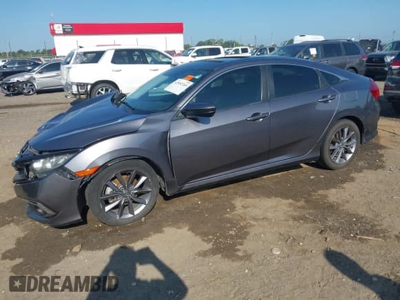 ✅ 2019 Honda Civic EX-L • VIN: 19XFC1F78KE003783 • Lot: 42952265. Listed on IAAI with 112,361 mi. Free auction sales archive from the USA and detailed vehicle history report at DreamBid. Image 2.
