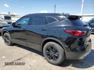 2021 Chevrolet Blazer LT with VIN 3GNKBJRS4MS540180, listed as a Copart auction lot 69880134 with 39,819 mi miles and Salvage title. Bid and sale history available at DreamBid. Image 2.