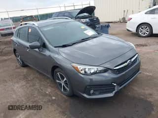 2021 Subaru Impreza Premium z VIN 4S3GTAD67M3711211, wystawiony jako IAAI lot #42943255 z przebiegiem 97 769 mil mil oraz . Historia ofert i sprzedaży dostępna na DreamBid. Obrazek 1.