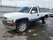 1999 Chevrolet Silverado 1500 LS z VIN 1GCEK14T8XZ194390, wystawiony jako Copart lot #81482005 z przebiegiem 187 383 mil mil oraz Szkoda całkowita • Salvage title. Historia ofert i sprzedaży dostępna na DreamBid. Obrazek 1.