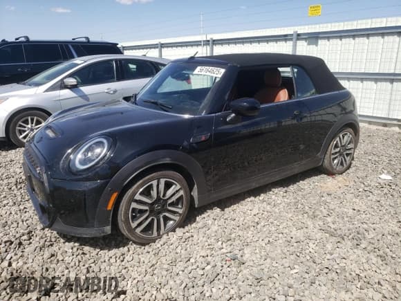 ✅ 2024 MINI Convertible Cooper S • VIN: WMW43DL00R3S05306 • Лот: 56164625. Опубликован ранее на Copart с пробегом 6 979 миль. Бесплатный доступ к архиву аукционных продаж из США и подробный отчёт об истории автомобиля на DreamBid. Изображение 1.