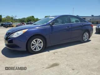 ✅ 2013 Hyundai Sonata GLS • VIN: 5NPEB4AC9DH586142 • Lot: 59702764. Listed on Copart with 60,368 mi. Free auction sales archive from the USA and detailed vehicle history report at DreamBid. Image 1.