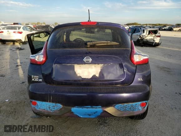 ✅ 2015 Nissan Juke S • VIN: JN8AF5MR0FT507596 • Lot: 52845794. Listed on Copart with Not provided. Free auction sales archive from the USA and detailed vehicle history report at DreamBid. Image 6.