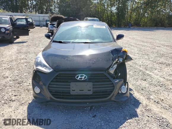 ✅ 2016 Hyundai Veloster Turbo • VIN: KMHTC6AE8GU255494 • Lot: 70235884. Listed on Copart with 83,830 mi. Free auction sales archive from the USA and detailed vehicle history report at DreamBid. Image 5.