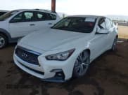 ✅ 2020 Infiniti Q50 Luxe • VIN: JN1EV7AP7LM200997 • Lot: 41621471. Listed on IAAI with 57,742 mi. Free auction sales archive from the USA and detailed vehicle history report at DreamBid. Image 17.