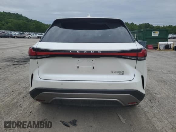 ✅ 2024 Lexus RX 350 • VIN: 2T2BAMCA7RC087234 • Lot: 57991005. Listed on Copart with 5,669 mi. Free auction sales archive from the USA and detailed vehicle history report at DreamBid. Image 6.