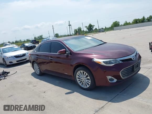 ✅ 2013 Toyota Avalon XLE Premium • VIN: 4T1BD1EBXDU014365 • Lot: 43039098. Listed on IAAI with Not provided. Free auction sales archive from the USA and detailed vehicle history report at DreamBid. Image 1.