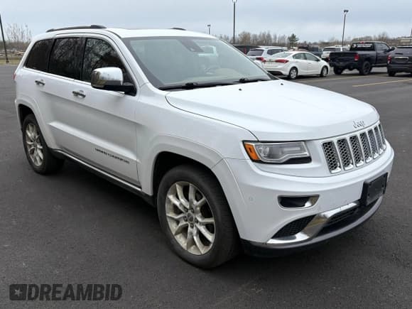 ✅ 2015 Jeep Grand Cherokee Summit • VIN: 1C4RJFJM8FC887279 • Lot: 92039305. Listed on Copart with 240,185 mi. Free auction sales archive from the USA and detailed vehicle history report at DreamBid. Image 1.