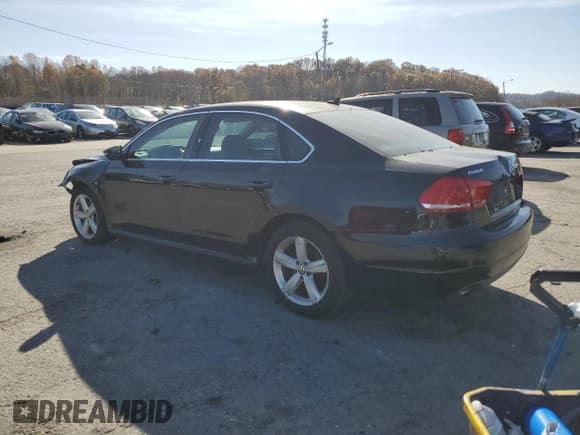 ✅ 2012 Volkswagen Passat SE • VIN: 1VWBH7A31CC063482 • Lot: 90115265. Listed on Copart with 136,237 mi. Free auction sales archive from the USA and detailed vehicle history report at DreamBid. Image 2.