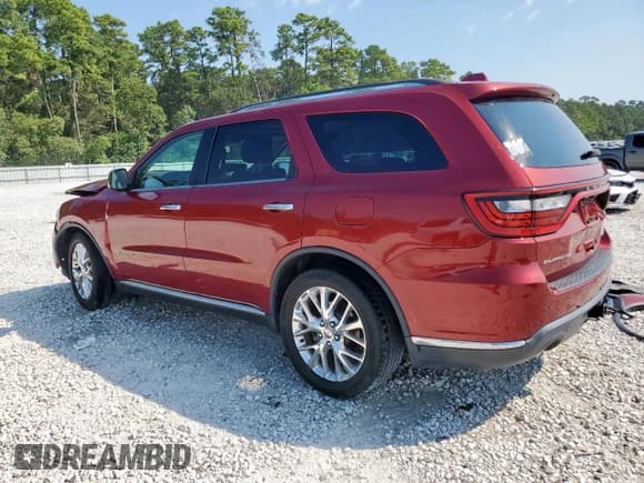 ✅ 2014 Dodge Durango Citadel • VIN: 1C4RDHEG5EC509264 • Lot: 84700245. Listed on Copart with Not provided. Free auction sales archive from the USA and detailed vehicle history report at DreamBid. Image 2.