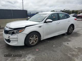 ✅ 2017 Kia Optima LX • VIN: 5XXGT4L32HG127409 • Лот: 85336115. Опубликован ранее на Copart с пробегом 108 665 миль. Бесплатный доступ к архиву аукционных продаж из США и подробный отчёт об истории автомобиля на DreamBid. Изображение 1.