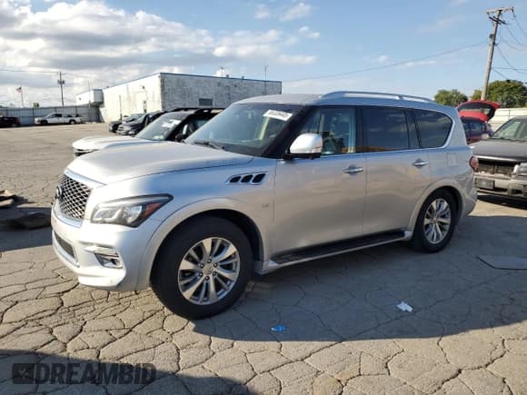 ✅ 2017 Infiniti QX80 • VIN: JN8AZ2NE4H9154801 • Лот: 85339445. Опубликован ранее на Copart с пробегом 176 426 миль. Бесплатный доступ к архиву аукционных продаж из США и подробный отчёт об истории автомобиля на DreamBid. Изображение 1.